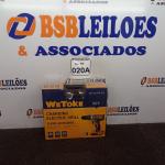 LOTE 020 - 01 PARAFUSADEIRA WETO KE 24 ACESSÓRIOS. (NOVO) (NO ESTADO) ATENÇÃO! FAZER A VISITAÇÃO ANTES DE ARREMATAR, NÃO SABEMOS SE FUNCIONA. LEILÃO NÃO TEM GARANTIA E NEM DEVOLUÇÃO, SUJEITO A POSSÍVEIS AVARIAS VISÍVEIS/OCULTAS E/OU AUSÊNCIA DE COMPONENTES.