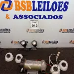 LOTE 012 - 01 MOTOR DE ESTEIRA 180W 220V, 04 CÂMERAS INTELBRAS VHD/010 E 02 LUMINÁRIAS DE JARDIM 220V. (NO ESTADO) ATENÇÃO! FAZER A VISITAÇÃO ANTES DE ARREMATAR, NÃO SABEMOS SE FUNCIONA. LEILÃO NÃO TEM GARANTIA E NEM DEVOLUÇÃO, SUJEITO A POSSÍVEIS AVARIAS VISÍVEIS/OCULTAS E/OU AUSÊNCIA DE COMPONENTES.