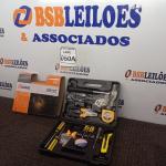 LOTE 050 - 01 MALETA DE FERRAMENTA SNJVE. (NOVA) (NO ESTADO) ATENÇÃO! FAZER A VISITAÇÃO ANTES DE ARREMATAR, NÃO SABEMOS SE FUNCIONA. LEILÃO NÃO TEM GARANTIA E NEM DEVOLUÇÃO, SUJEITO A POSSÍVEIS AVARIAS VISÍVEIS/OCULTAS E/OU AUSÊNCIA DE COMPONENTES.