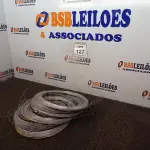 LOTE 127 - 01 LOTE COM 09 ROLOS DE ARAME GALVANIZADO. (NOVO) (NO ESTADO) ATENÇÃO! FAZER A VISITAÇÃO ANTES DE ARREMATAR, NÃO SABEMOS SE FUNCIONA. LEILÃO NÃO TEM GARANTIA E NEM DEVOLUÇÃO, SUJEITO A POSSÍVEIS AVARIAS VISÍVEIS/OCULTAS E/OU AUSÊNCIA DE COMPONENTES.