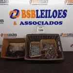 LOTE 199 - 01 LOTE COM PARAFUSOS SEXTAVADOS, ARRUELAS E PORCAS. (NO ESTADO) ATENÇÃO! FAZER A VISITAÇÃO ANTES DE ARREMATAR, NÃO SABEMOS SE FUNCIONA. LEILÃO NÃO TEM GARANTIA E NEM DEVOLUÇÃO, SUJEITO A POSSÍVEIS AVARIAS VISÍVEIS/OCULTAS E/OU AUSÊNCIA DE COMPONENTES.