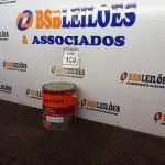 LOTE 103 - 01 LATA DE TINTA ESMALTE PARA MADEIRAS E METAIS NA COR BRILHANTE PLATINA DE 3,6L MARCA SUVINIL. (NOVO) (NO ESTADO) ATENÇÃO! FAZER A VISITAÇÃO ANTES DE ARREMATAR, NÃO SABEMOS SE FUNCIONA. LEILÃO NÃO TEM GARANTIA E NEM DEVOLUÇÃO, SUJEITO A POSSÍVEIS AVARIAS VISÍVEIS/OCULTAS E/OU AUSÊNCIA DE COMPONENTES.