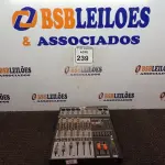 LOTE 239 - 01 MESA DE SOM 4 CANAIS SOUND CRAFT SELENIUM SX802FX. (NO ESTADO) ATENÇÃO! FAZER A VISITAÇÃO ANTES DE ARREMATAR, NÃO SABEMOS SE FUNCIONA. LEILÃO NÃO TEM GARANTIA E NEM DEVOLUÇÃO, SUJEITO A POSSÍVEIS AVARIAS VISÍVEIS/OCULTAS E/OU AUSÊNCIA DE COMPONENTES.
