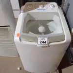 LOTE 244 - 01 MÁQUINA DE LAVAR ROUPAS ELECTROLUX 10 KG 220VOLTS. (NO ESTADO) ATENÇÃO! FAZER A VISITAÇÃO ANTES DE ARREMATAR, NÃO SABEMOS SE FUNCIONA. LEILÃO NÃO TEM GARANTIA E NEM DEVOLUÇÃO, SUJEITO A POSSÍVEIS AVARIAS VISÍVEIS/OCULTAS E/OU AUSÊNCIA DE COMPONENTES.
