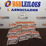 LOTE 013 - 12 PACOTES DE PARAFUSOS 21/2’’ PRECONVC. (NO ESTADO) ATENÇÃO! FAZER A VISITAÇÃO ANTES DE ARREMATAR, NÃO SABEMOS SE FUNCIONA. LEILÃO NÃO TEM GARANTIA E NEM DEVOLUÇÃO, SUJEITO A POSSÍVEIS AVARIAS VISÍVEIS/OCULTAS E/OU AUSÊNCIA DE COMPONENTES.