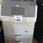 LOTE 188 - 01 IMPRESSORA LEXMARK X748DE. (NO ESTADO) ATENÇÃO! FAZER A VISITAÇÃO ANTES DE ARREMATAR, NÃO SABEMOS SE FUNCIONA. LEILÃO NÃO TEM GARANTIA E NEM DEVOLUÇÃO, SUJEITO A POSSÍVEIS AVARIAS VISÍVEIS/OCULTAS E/OU AUSÊNCIA DE COMPONENTES.