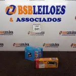 LOTE 241 - 01 COMPRESSOR PORTÁTIL 12 VOLTS (NOVO) E 01NIVEL A LASER (NOVO). (NO ESTADO) ATENÇÃO! FAZER A VISITAÇÃO ANTES DE ARREMATAR, NÃO SABEMOS SE FUNCIONA. LEILÃO NÃO TEM GARANTIA E NEM DEVOLUÇÃO, SUJEITO A POSSÍVEIS AVARIAS VISÍVEIS/OCULTAS E/OU AUSÊNCIA DE COMPONENTES.