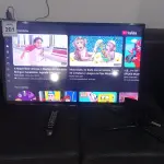 LOTE 201 - 01 TV LED SMART SAMSUNG 40” SERIE 6 FULL HD HDMI (FUNCIONANDO). (NO ESTADO) ATENÇÃO! FAZER A VISITAÇÃO ANTES DE ARREMATAR, NÃO SABEMOS SE FUNCIONA. LEILÃO NÃO TEM GARANTIA E NEM DEVOLUÇÃO, SUJEITO A POSSÍVEIS AVARIAS VISÍVEIS/OCULTAS E/OU AUSÊNCIA DE COMPONENTES.