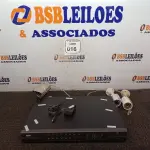 LOTE 016 - 01 DVR GIGA COM ACESSO REMOTO E 03 CÂMERAS. (NO ESTADO) ATENÇÃO! FAZER A VISITAÇÃO ANTES DE ARREMATAR, NÃO SABEMOS SE FUNCIONA. LEILÃO NÃO TEM GARANTIA E NEM DEVOLUÇÃO, SUJEITO A POSSÍVEIS AVARIAS VISÍVEIS/OCULTAS E/OU AUSÊNCIA DE COMPONENTES.