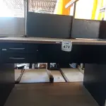 LOTE 473 - 01 MESA COM 02 GAVETAS EM MADEIRA PARA ESCRITÓRIO. (NO ESTADO) ATENÇÃO! FAZER A VISITAÇÃO ANTES DE ARREMATAR, NÃO SABEMOS SE FUNCIONA. LEILÃO NÃO TEM GARANTIA E NEM DEVOLUÇÃO, SUJEITO A POSSÍVEIS AVARIAS VISÍVEIS/OCULTAS E/OU AUSÊNCIA DE COMPONENTES.