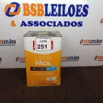 LOTE 251 - 01 LATA DE TINTA 16L/ 18L INTERIORES/EXTERIORES ACRÍLICO FOSCO IQUINE BASE C.  (NOVO) (NO ESTADO) ATENÇÃO! FAZER A VISITAÇÃO ANTES DE ARREMATAR, NÃO SABEMOS SE FUNCIONA. LEILÃO NÃO TEM GARANTIA E NEM DEVOLUÇÃO, SUJEITO A POSSÍVEIS AVARIAS VISÍVEIS/OCULTAS E/OU AUSÊNCIA DE COMPONENTES.