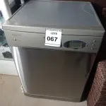 LOTE 067 - 01 MÁQUINA DE LAVAR LOUÇA BRASTEMP 127V (DISHWASHER). (NO ESTADO EM QUE SE ENCONTRA. SUJEITO A AVARIAS OCULTAS/VISÍVEIS.) BF8607H