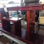 LOTE 349 - 01 RACK EM MADEIRA. (NO ESTADO) ATENÇÃO! FAZER A VISITAÇÃO ANTES DE ARREMATAR, NÃO SABEMOS SE FUNCIONA. LEILÃO NÃO TEM GARANTIA E NEM DEVOLUÇÃO, SUJEITO A POSSÍVEIS AVARIAS VISÍVEIS/OCULTAS E/OU AUSÊNCIA DE COMPONENTES.