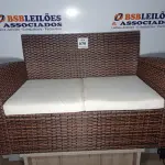 LOTE 078 - 01 GARDEN SOFA (SOFÁ DE JARDIM) (NO ESTADO EM QUE SE ENCONTRA. SUJEITO A AVARIAS OCULTAS/VISÍVEIS.) BH1669N