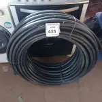 LOTE 435 - 01 ROLO DE MANGUEIRA. (NO ESTADO) ATENÇÃO! FAZER A VISITAÇÃO ANTES DE ARREMATAR, NÃO SABEMOS SE FUNCIONA. LEILÃO NÃO TEM GARANTIA E NEM DEVOLUÇÃO, SUJEITO A POSSÍVEIS AVARIAS VISÍVEIS/OCULTAS E/OU AUSÊNCIA DE COMPONENTES.