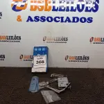 LOTE 368 - 02 FECHADURAS SOPRANO (NO ESTADO) ATENÇÃO! FAZER A VISITAÇÃO ANTES DE ARREMATAR, NÃO SABEMOS SE FUNCIONA. LEILÃO NÃO TEM GARANTIA E NEM DEVOLUÇÃO, SUJEITO A POSSÍVEIS AVARIAS VISÍVEIS/OCULTAS E/OU AUSÊNCIA DE COMPONENTES.