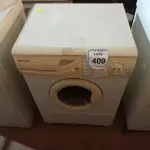 01 MÁQUINA DE LAVAR ROUPAS BRASTEMP. (NO ESTADO) ATENÇÃO! FAZER A VISITAÇÃO ANTES DE ARREMATAR, NÃO SABEMOS SE FUNCIONA. LEILÃO NÃO TEM GARANTIA E NEM DEVOLUÇÃO, SUJEITO A POSSÍVEIS AVARIAS VISÍVEIS/OCULTAS E/OU AUSÊNCIA DE COMPONENTES.