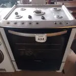 LOTE 434 - 01 FOGÃO ELECTROLUX 5 BOCAS COM AVARIAS. (NO ESTADO) ATENÇÃO! FAZER A VISITAÇÃO ANTES DE ARREMATAR, NÃO SABEMOS SE FUNCIONA. LEILÃO NÃO TEM GARANTIA E NEM DEVOLUÇÃO, SUJEITO A POSSÍVEIS AVARIAS VISÍVEIS/OCULTAS E/OU AUSÊNCIA DE COMPONENTES.