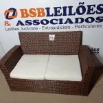 LOTE 009 - 01 GARDEN SOFA (SOFÁ DE JARDIM). (NO ESTADO EM QUE SE ENCONTRA. SUJEITO A AVARIAS OCULTAS/VISÍVEIS.) BH1483H