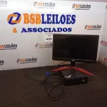 LOTE 420 - 01 MINI CPU ELGIN E 01 MONITOR AOC. (NO ESTADO) ATENÇÃO! FAZER A VISITAÇÃO ANTES DE ARREMATAR, NÃO SABEMOS SE FUNCIONA. LEILÃO NÃO TEM GARANTIA E NEM DEVOLUÇÃO, SUJEITO A POSSÍVEIS AVARIAS VISÍVEIS/OCULTAS E/OU AUSÊNCIA DE COMPONENTES.