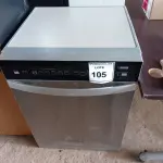 LOTE 105 - 01 MÁQUINA DE LAVAR LOUÇA BRASTEMP 220V. (DISHWASHER) (NO ESTADO EM QUE SE ENCONTRA. SUJEITO A AVARIAS OCULTAS/VISÍVEIS.) BH1503G