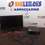 LOTE 420 - 01 MINI CPU ELGIN E 01 MONITOR AOC. (NO ESTADO) ATENÇÃO! FAZER A VISITAÇÃO ANTES DE ARREMATAR, NÃO SABEMOS SE FUNCIONA. LEILÃO NÃO TEM GARANTIA E NEM DEVOLUÇÃO, SUJEITO A POSSÍVEIS AVARIAS VISÍVEIS/OCULTAS E/OU AUSÊNCIA DE COMPONENTES.
