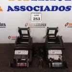 LOTE 253 - 02 IMPRESSORAS TÉRMICAS NÃO FISCAIS PMF. (NO ESTADO) ATENÇÃO! FAZER A VISITAÇÃO ANTES DE ARREMATAR, NÃO SABEMOS SE FUNCIONA. LEILÃO NÃO TEM GARANTIA E NEM DEVOLUÇÃO, SUJEITO A POSSÍVEIS AVARIAS VISÍVEIS/OCULTAS E/OU AUSÊNCIA DE COMPONENTES.