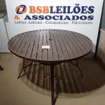 LOTE 008 - 01 GARDEN TABLE (MESA DE JARDIM). (NO ESTADO EM QUE SE ENCONTRA. SUJEITO A AVARIAS OCULTAS/VISÍVEIS.) BH1540F