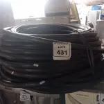 LOTE 431 - 02 ROLOS DE MANGUEIRA. (NO ESTADO) ATENÇÃO! FAZER A VISITAÇÃO ANTES DE ARREMATAR, NÃO SABEMOS SE FUNCIONA. LEILÃO NÃO TEM GARANTIA E NEM DEVOLUÇÃO, SUJEITO A POSSÍVEIS AVARIAS VISÍVEIS/OCULTAS E/OU AUSÊNCIA DE COMPONENTES.