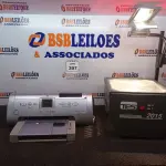 01 RETROPROJETOR ANTIGO E 01 IMPRESSORA HP PHOTO SMART 7960.  (NO ESTADO) ATENÇÃO! FAZER A VISITAÇÃO ANTES DE ARREMATAR, NÃO SABEMOS SE FUNCIONA. LEILÃO NÃO TEM GARANTIA E NEM DEVOLUÇÃO, SUJEITO A POSSÍVEIS AVARIAS VISÍVEIS/OCULTAS E/OU AUSÊNCIA DE COMPONENTES.