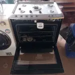 LOTE 434 - 01 FOGÃO ELECTROLUX 5 BOCAS COM AVARIAS. (NO ESTADO) ATENÇÃO! FAZER A VISITAÇÃO ANTES DE ARREMATAR, NÃO SABEMOS SE FUNCIONA. LEILÃO NÃO TEM GARANTIA E NEM DEVOLUÇÃO, SUJEITO A POSSÍVEIS AVARIAS VISÍVEIS/OCULTAS E/OU AUSÊNCIA DE COMPONENTES.
