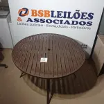 LOTE 008 - 01 GARDEN TABLE (MESA DE JARDIM). (NO ESTADO EM QUE SE ENCONTRA. SUJEITO A AVARIAS OCULTAS/VISÍVEIS.) BH1540F