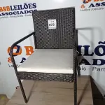 LOTE 073 - 01 GARDEN CHAIR. (CADEIRA DE JARDIM) (NO ESTADO EM QUE SE ENCONTRA. SUJEITO A AVARIAS OCULTAS/VISÍVEIS.) BH1670S