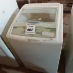 01 MÁQUINA DE LAVAR ROUPAS BRASTEMP 6KG 220V. (NO ESTADO) ATENÇÃO! FAZER A VISITAÇÃO ANTES DE ARREMATAR, NÃO SABEMOS SE FUNCIONA. LEILÃO NÃO TEM GARANTIA E NEM DEVOLUÇÃO, SUJEITO A POSSÍVEIS AVARIAS VISÍVEIS/OCULTAS E/OU AUSÊNCIA DE COMPONENTES.