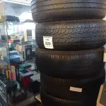 05 PNEUS 265-70-18” USADOS. (NO ESTADO) ATENÇÃO! FAZER A VISITAÇÃO ANTES DE ARREMATAR, NÃO SABEMOS SE FUNCIONA. LEILÃO NÃO TEM GARANTIA E NEM DEVOLUÇÃO, SUJEITO A POSSÍVEIS AVARIAS VISÍVEIS/OCULTAS E/OU AUSÊNCIA DE COMPONENTES.