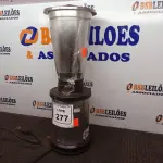 LOTE 277 - 01 LIQUIDIFICADOR INDUSTRIAL MARCA CROYDON BIVOLT. (NO ESTADO) ATENÇÃO! FAZER A VISITAÇÃO ANTES DE ARREMATAR, NÃO SABEMOS SE FUNCIONA. LEILÃO NÃO TEM GARANTIA E NEM DEVOLUÇÃO, SUJEITO A POSSÍVEIS AVARIAS VISÍVEIS/OCULTAS E/OU AUSÊNCIA DE COMPONENTES.