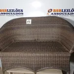 LOTE 075 - 01 GARDEN SOFA (SOFÁ DE JARDIM). (NO ESTADO EM QUE SE ENCONTRA. SUJEITO A AVARIAS OCULTAS/VISÍVEIS.) AV9901Y
