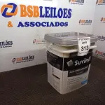 LOTE 313 - 01 GALÃO DE TINTA SUVINIL DE 18L PARA INTERIORES ACABAMENTO FOSCO BRANCO. (NOVO) (NO ESTADO) ATENÇÃO! FAZER A VISITAÇÃO ANTES DE ARREMATAR, NÃO SABEMOS SE FUNCIONA. LEILÃO NÃO TEM GARANTIA E NEM DEVOLUÇÃO, SUJEITO A POSSÍVEIS AVARIAS VISÍVEIS/OCULTAS E/OU AUSÊNCIA DE COMPONENTES.