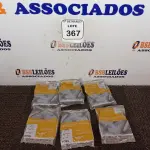 06 KG DE PREGOS COM CABEÇA 18X36. (NO ESTADO) ATENÇÃO! FAZER A VISITAÇÃO ANTES DE ARREMATAR, NÃO SABEMOS SE FUNCIONA. LEILÃO NÃO TEM GARANTIA E NEM DEVOLUÇÃO, SUJEITO A POSSÍVEIS AVARIAS VISÍVEIS/OCULTAS E/OU AUSÊNCIA DE COMPONENTES.