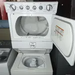 LOTE 018 - 01 LAVADORA E SECADORA WHIRLPOOL 110V (COMBO). (NO ESTADO EM QUE SE ENCONTRA. SUJEITO A AVARIAS OCULTAS/VISÍVEIS.) AV9948N