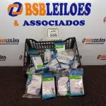 LOTE 335 - 01 LOTE COM INTERRUPTORES SIMPLES E TOMADAS. (NO ESTADO) ATENÇÃO! FAZER A VISITAÇÃO ANTES DE ARREMATAR, NÃO SABEMOS SE FUNCIONA. LEILÃO NÃO TEM GARANTIA E NEM DEVOLUÇÃO, SUJEITO A POSSÍVEIS AVARIAS VISÍVEIS/OCULTAS E/OU AUSÊNCIA DE COMPONENTES.