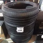 LOTE 248 - 04 PNEUS MEIA VIDA 215/50 ARO 17. (NO ESTADO) ATENÇÃO! FAZER A VISITAÇÃO ANTES DE ARREMATAR, NÃO SABEMOS SE FUNCIONA. LEILÃO NÃO TEM GARANTIA E NEM DEVOLUÇÃO, SUJEITO A POSSÍVEIS AVARIAS VISÍVEIS/OCULTAS E/OU AUSÊNCIA DE COMPONENTES.