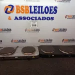 02 FOGÕES ELÉTRICOS. (NO ESTADO) ATENÇÃO! FAZER A VISITAÇÃO ANTES DE ARREMATAR, NÃO SABEMOS SE FUNCIONA. LEILÃO NÃO TEM GARANTIA E NEM DEVOLUÇÃO, SUJEITO A POSSÍVEIS AVARIAS VISÍVEIS/OCULTAS E/OU AUSÊNCIA DE COMPONENTES.