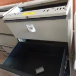 LOTE 166 - 01 ARMÁRIO EM AÇO COM 02 GAVETAS. (NO ESTADO EM QUE SE ENCONTRA. SUJEITO A AVARIAS OCULTAS/VISÍVEIS.)