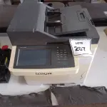 LOTE 207 - 01 IMPRESSORA LEXMARK CX 510 DE. (NO ESTADO EM QUE SE ENCONTRA. SUJEITO A AVARIAS OCULTAS/VISÍVEIS.)