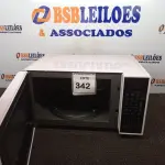 LOTE 342 - 01 MICRO-ONDAS LG 220V (MICROWAVE). (NO ESTADO EM QUE SE ENCONTRA. SUJEITO A AVARIAS OCULTAS/VISÍVEIS.) BF8674R