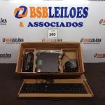 LOTE 360 - 01 CPU HP, MOUSE, TECLADO E CARREGADOR. (NO ESTADO EM QUE SE ENCONTRA. SUJEITO A AVARIAS OCULTAS/VISÍVEIS.) BD0545T