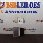 LOTE 430 - 01 IPHONE CD0004044872. (NO ESTADO EM QUE SE ENCONTRA. SUJEITO A AVARIAS OCULTAS/VISÍVEIS.)