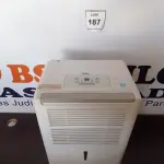 LOTE 187 - 01 DEHUMIDIFIER. 110V. (NO ESTADO EM QUE SE ENCONTRA. SUJEITO A AVARIAS OCULTAS/VISÍVEIS.) AV9848E