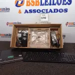 LOTE 370 - 01 CPU HP, MOUSE, TECLADO E CARREGADOR. (NO ESTADO EM QUE SE ENCONTRA. SUJEITO A AVARIAS OCULTAS/VISÍVEIS.) BD0083S